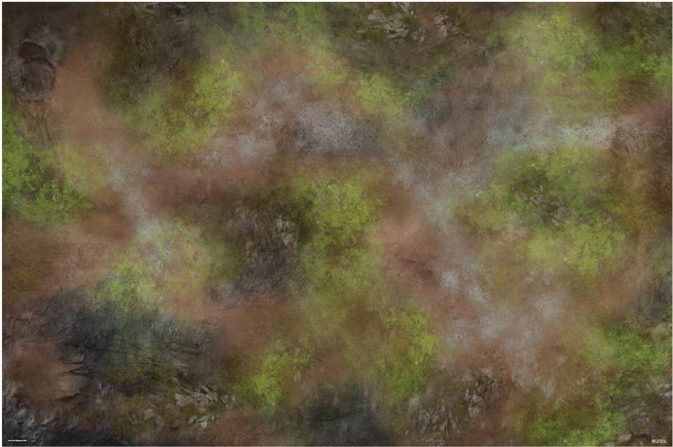 Terrain Crate - 44x60 Fantastic Fantasy battle mat (Sortie en décembre 2023) Frais de port inclus