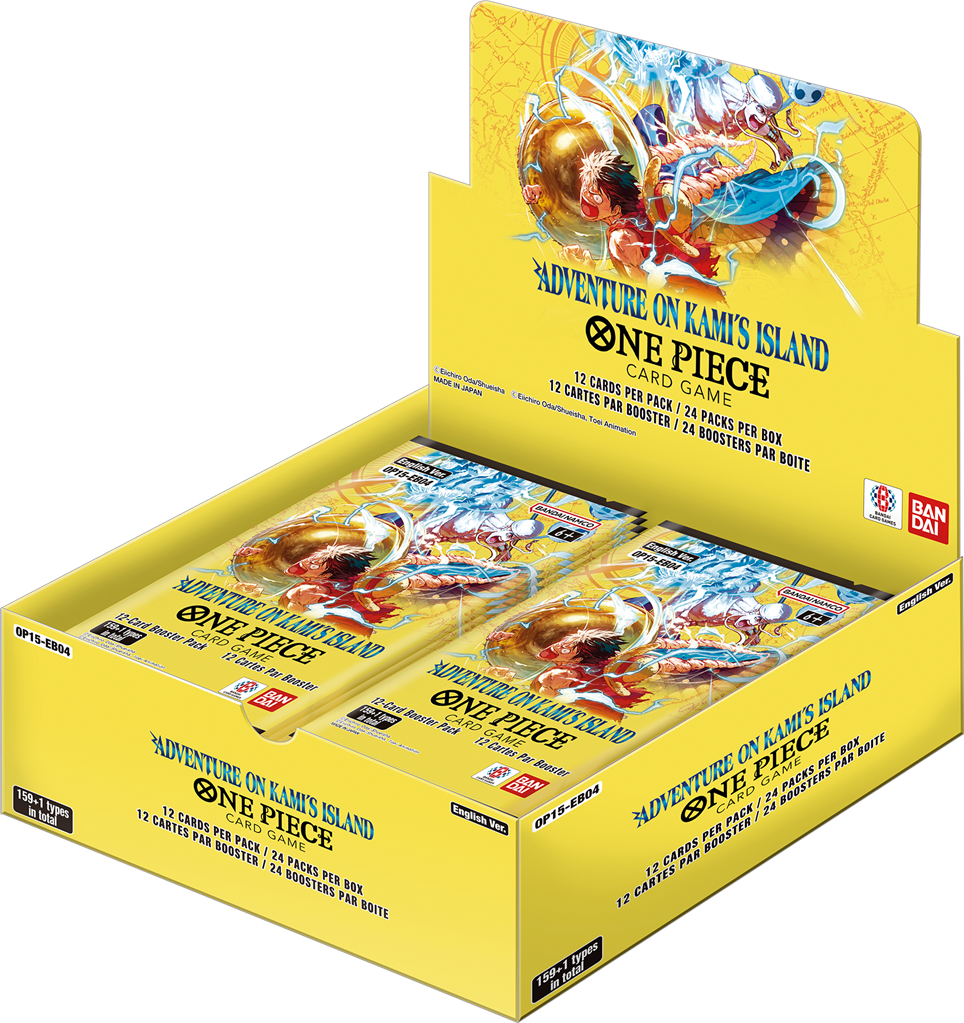 One Piece : OP15 Booster Display de 24 boosters en Anglais (Précommande sortie le 03 avril 2026)