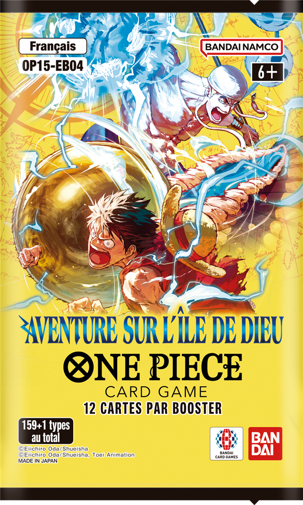 One Piece : OP15 Booster Display de 24 boosters en Francais