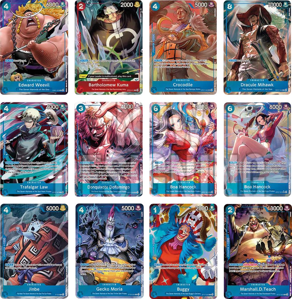 One Piece : 7 Warlords of the sea Binder Set