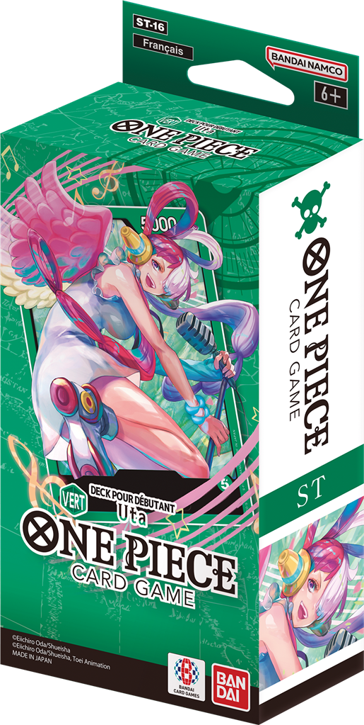 One Piece : OP09 One Piece : Deck débutant vert - Uta en Francais (EN STOCK)