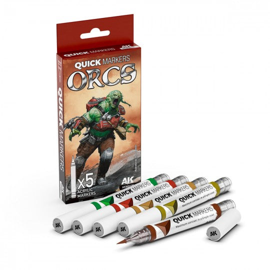 orcs quick markers set (précommandes disponible fin février début mars)
