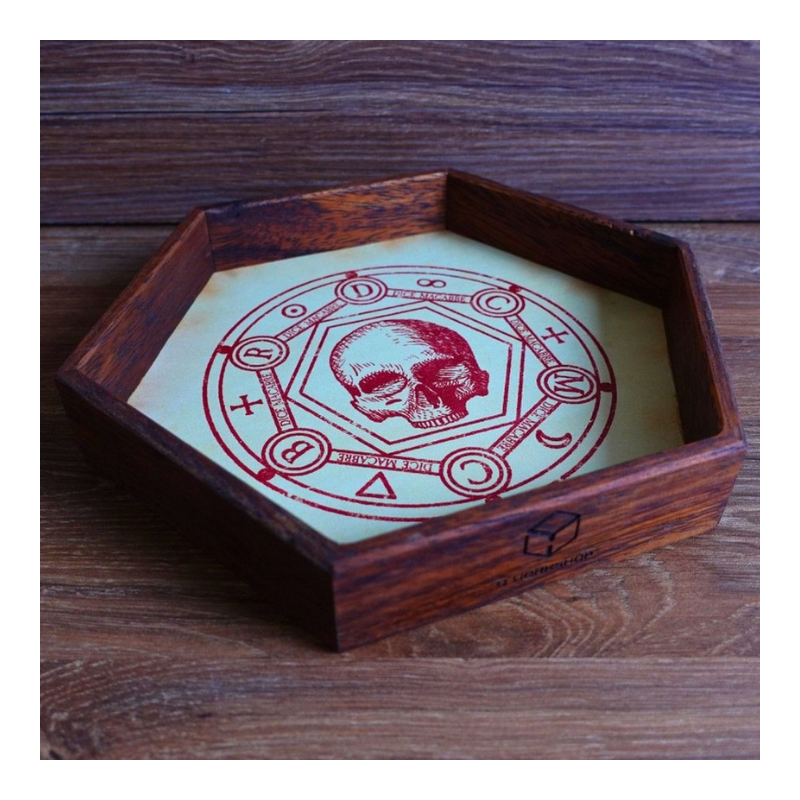 Piste à dés en bois - Macabre (Sortie prévue en novembre)