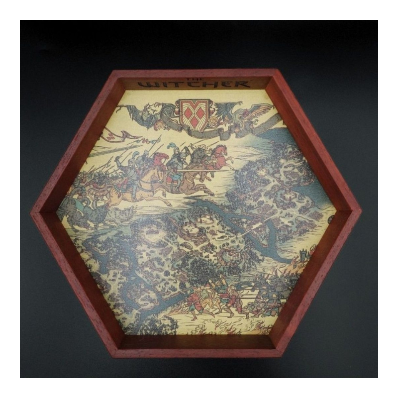 Piste à dés en bois - The Witcher (Sortie prévue en novembre)