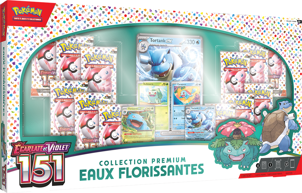 Pokémon EV35 : Coffret Premium Eaux Florissantes (Limité à un exemplaire par client)(LIVRAISON GRATUITE)