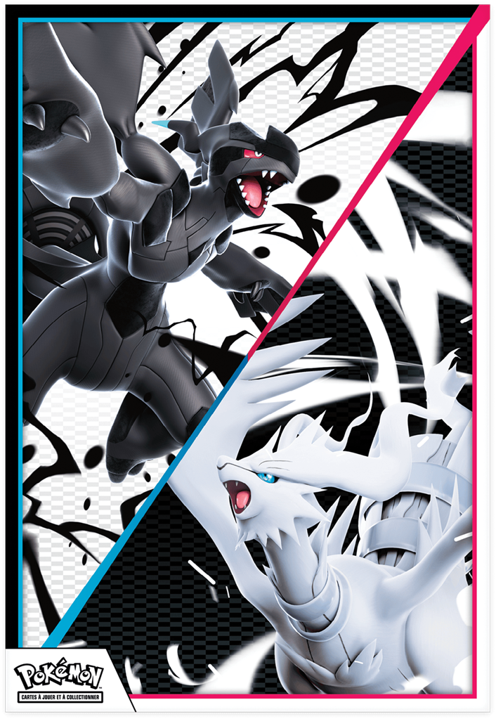 Pokémon: Coffret Poster Foudre Noire&Flamme Blanche (EN STOCK)
