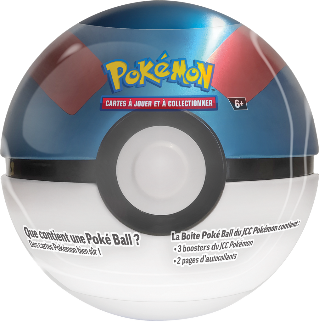 Pokémon : Pokéball Q4 à l'unité (Limité à un exemplaire par client)