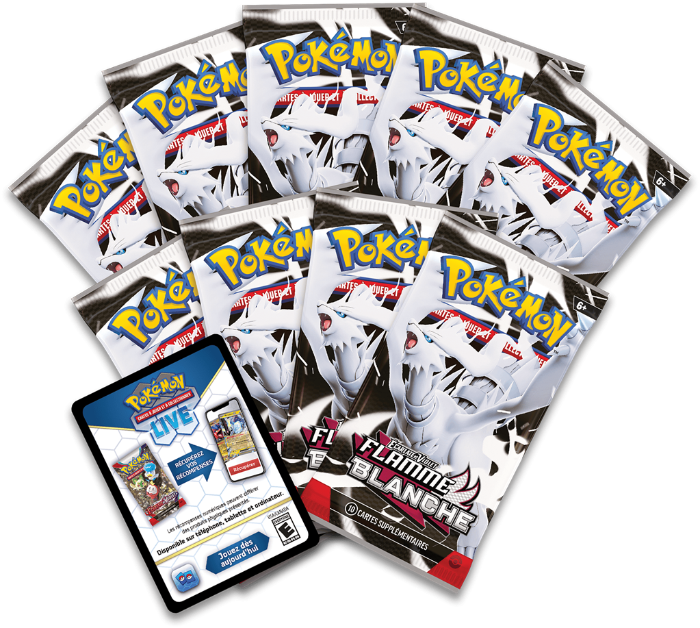 Pokémon : Coffret Dresseur d'Elite Flamme Blanche (LIVRAISON GRATUITE) (Limité à un exemplaire par client)