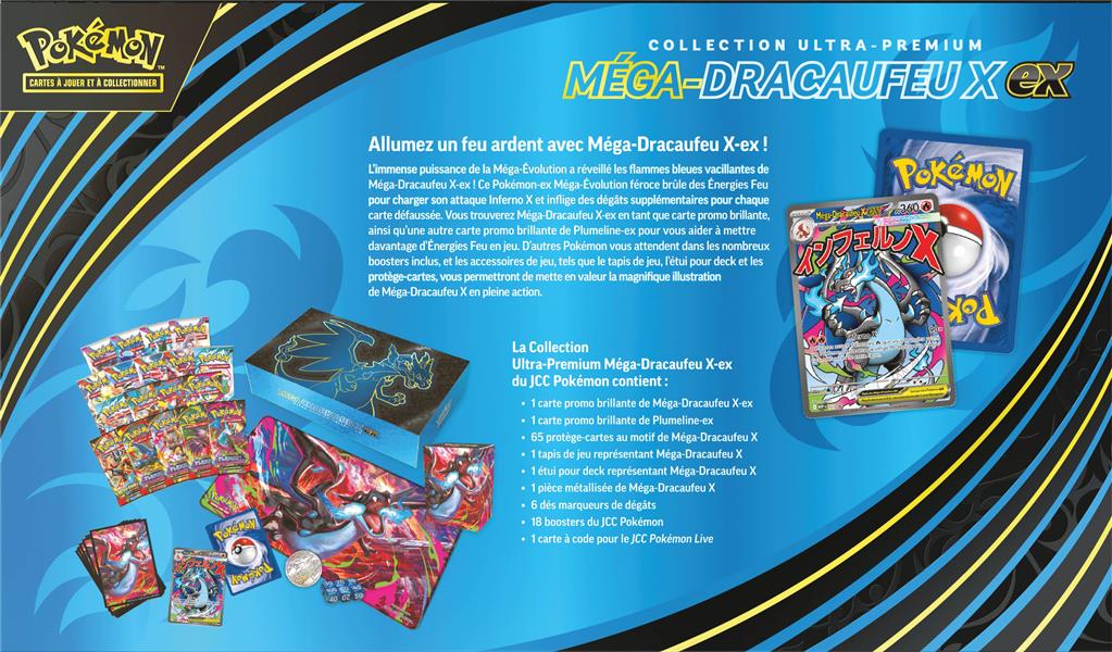 Pokémon : Coffret Ultra Premium Collection ex 25 (Limité à un exemplaire par client) (LIVRAISON GRATUITE)