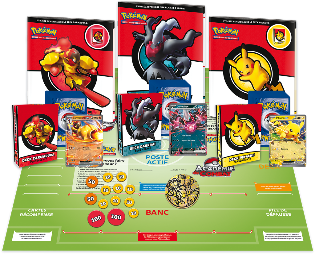 Pokémon : Coffret Académie de Combat V3 (Q1 2024)