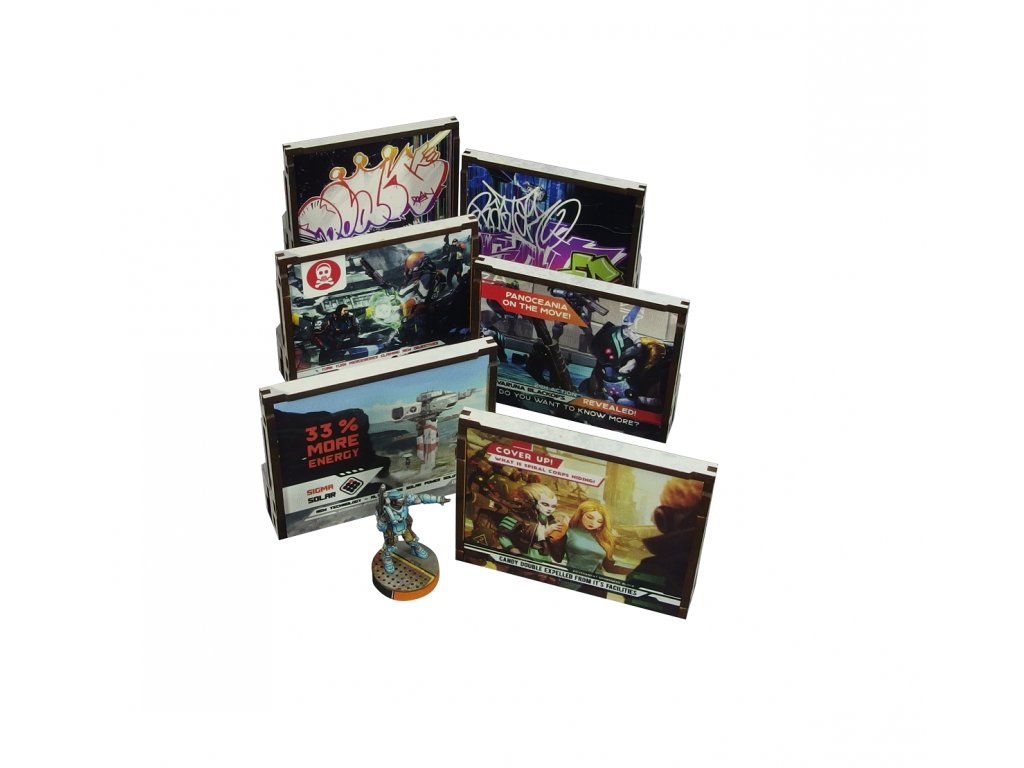 Precinct Sigma Building Holoads (x6) PREPAINTED