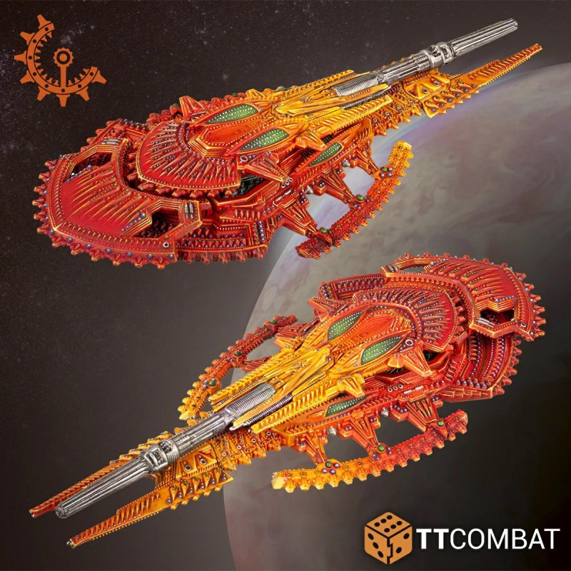 Dropfleet Commander - Shaltari Battleship (Sortie prévue courant mai)