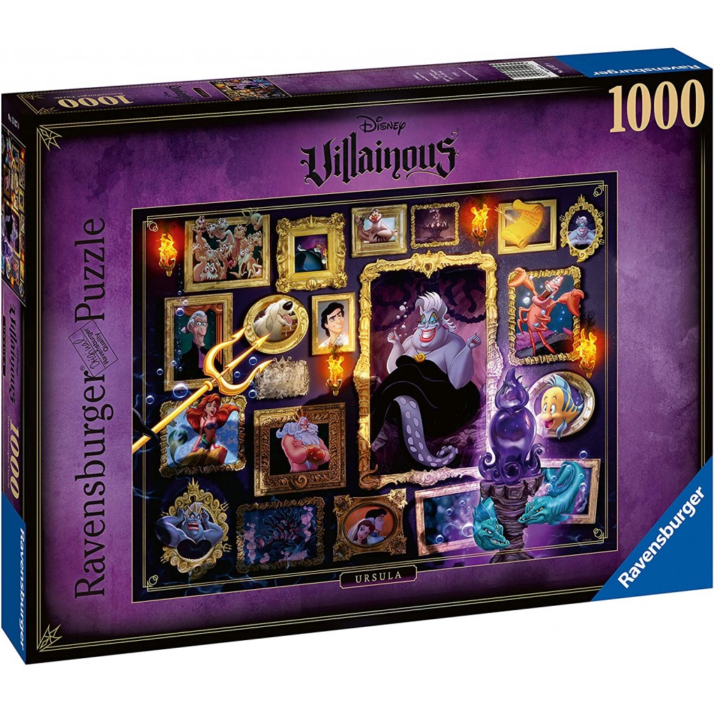 PUZZLE Villainous - Ursula 1000 pièces