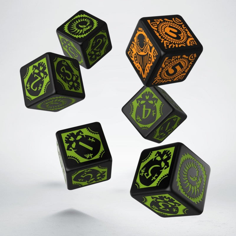 QW - warmachine cryx faction D6 (EN STOCK)