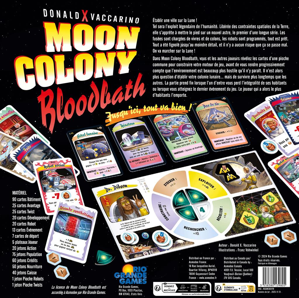 Moon Colony Bloodbath (sortie officielle en français le 22 mai 2026)