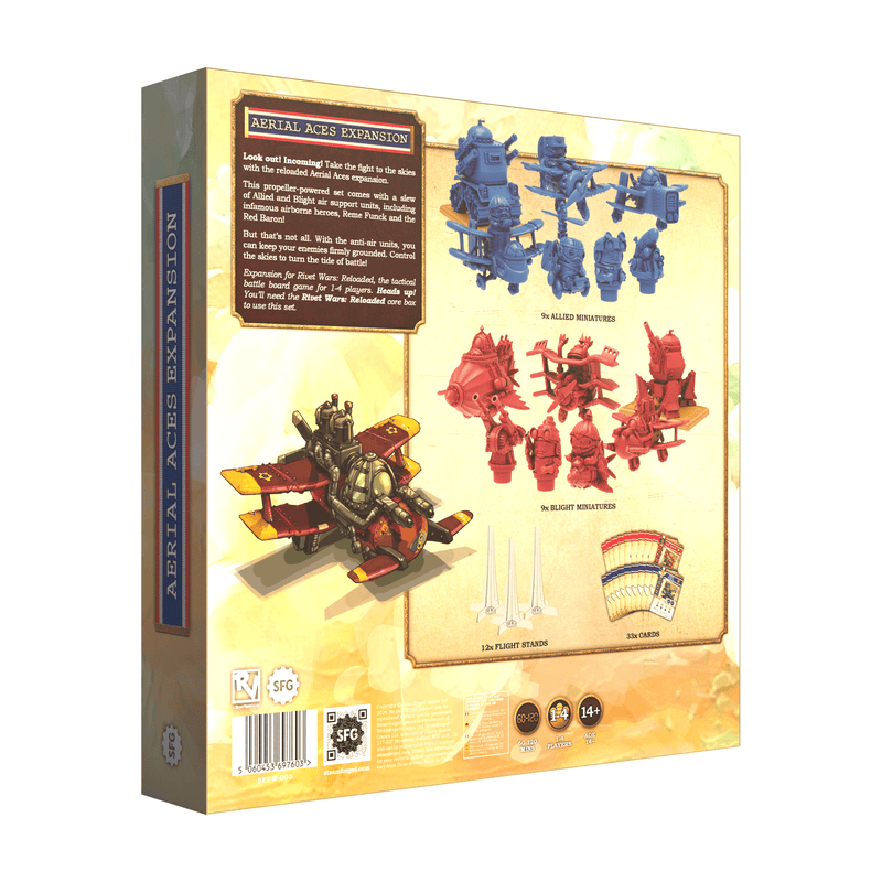 RIVET WARS : AERIAL ACES EXPANSION (ENG) (LIVRAISON GRATUITE)