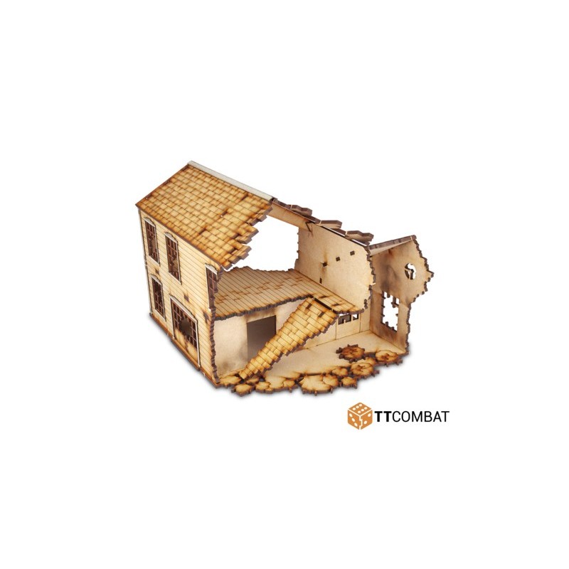 TTCOMBAT - Ruined Two Storey Suburban B