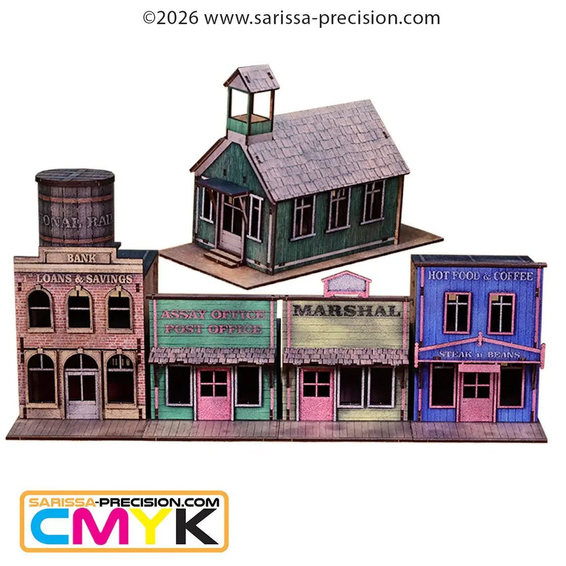 Sarissa Précision : Law, Loans & Lies Scenery Set