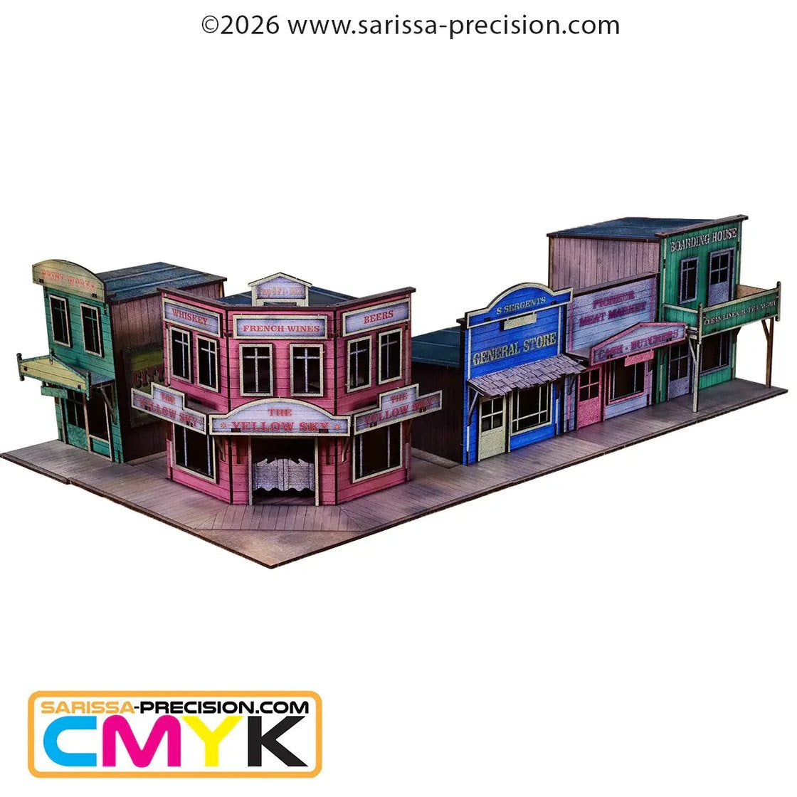 Sarissa Précision : Rumours & Whiskey Scenery Set (28mm)