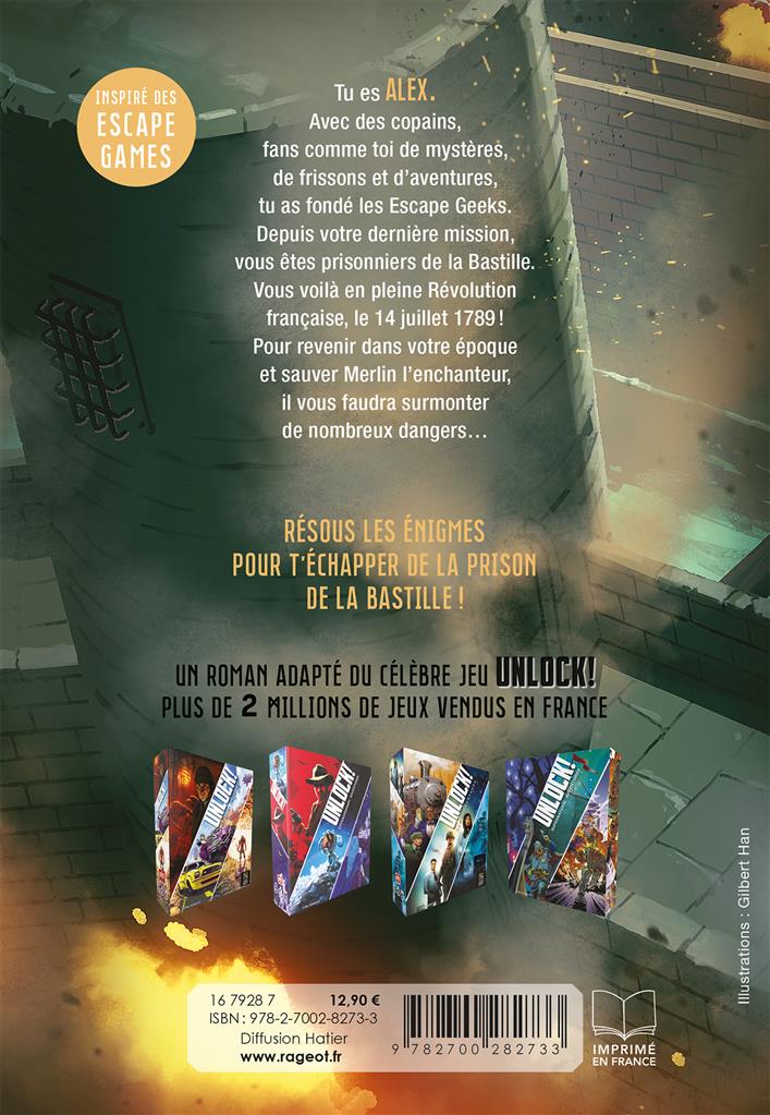 Unlock! Escape Geeks T6 Échappe-toi de la prison