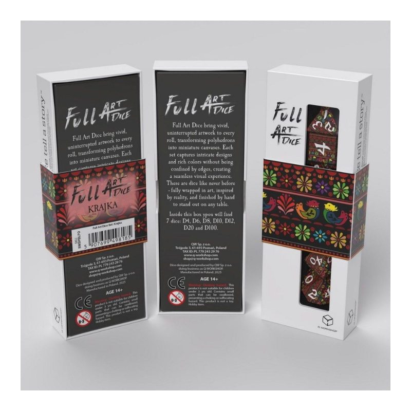 Set de Dès Full Art - Krajka (Sortie prévue en novembre)