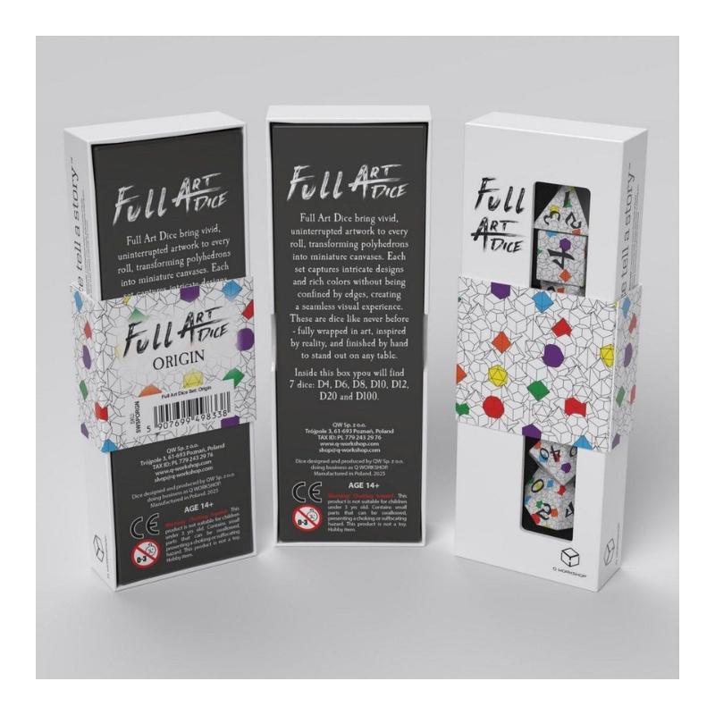 Set de Dès Full Art - Origine (Sortie prévue en novembre)