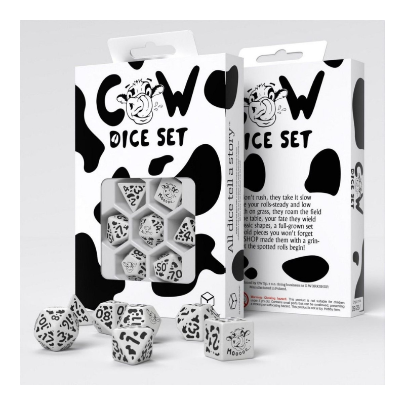 Set de Dés Vache - Meuhzilla (Sortie prévue en novembre)