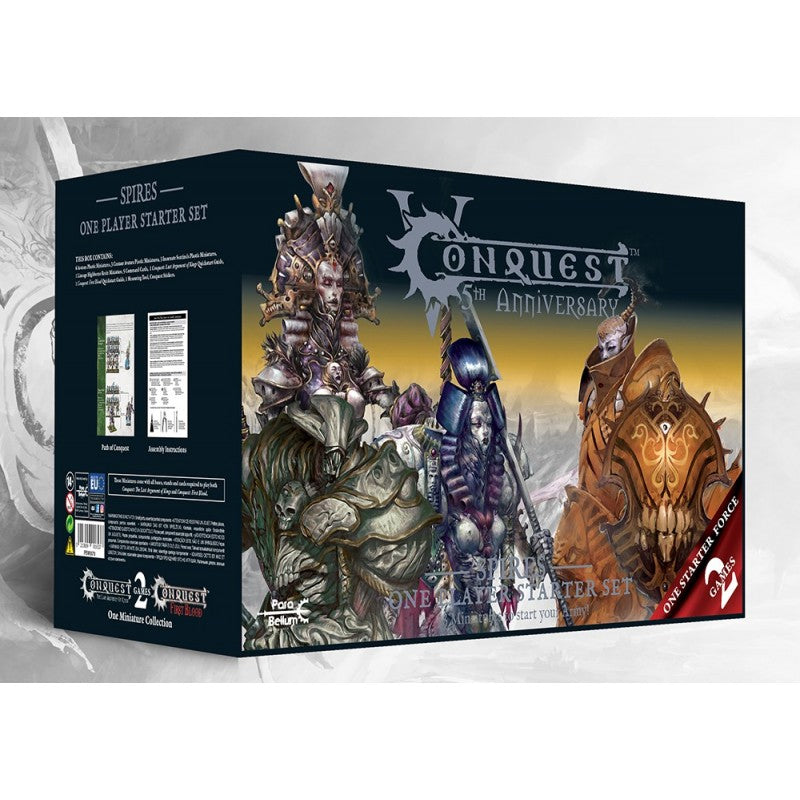 Conquest -Spires: Conquest Conquest 5th Anniversary Supercharged Starter Set (LIVRAISON GRATUITE)