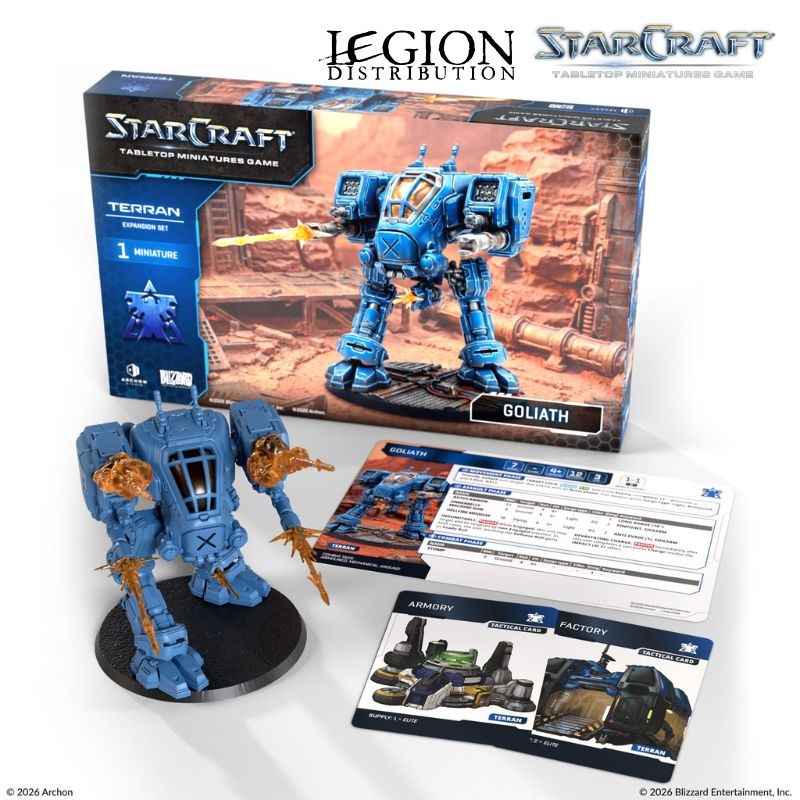 StarCraft - Terran - Goliath Expansion Set en Anglais (Précommandes jusqu’au 14/04/2026)