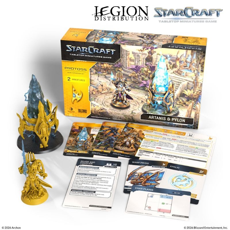 StarCraft - Protoss - Artanis (Hierarch) Hero Expansion Set en Anglais (Précommandes jusqu’au 14/04/2026)