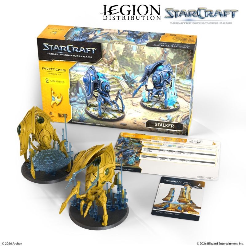 StarCraft - Protoss - Stalker Expansion Set en Anglais (Précommandes jusqu’au 14/04/2026)