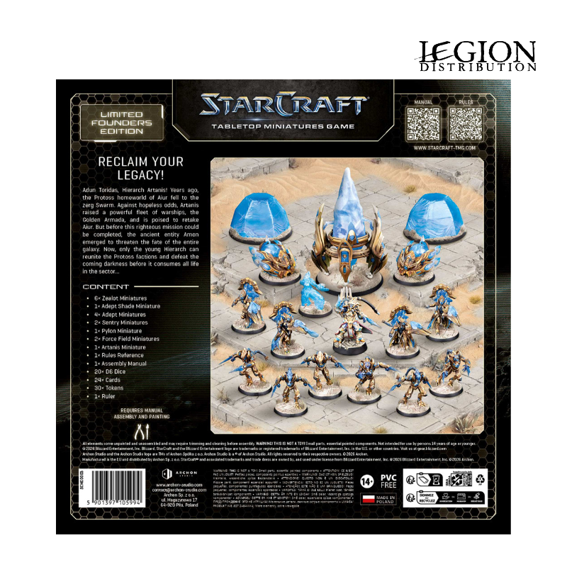 Starcraft - Protoss Starter Set Founders Edition en Anglais (Précommandes jusqu’au 14/04/2026) (Copie)