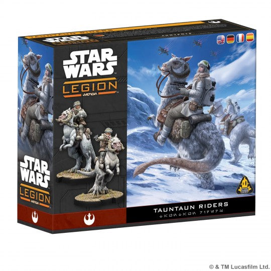 Star Wars Legion: THan Solo & Luke Skywalker on Tauntauns