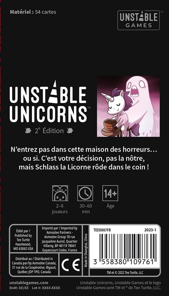 Unstable Unicorns : Extension Cauchemars (Extension)