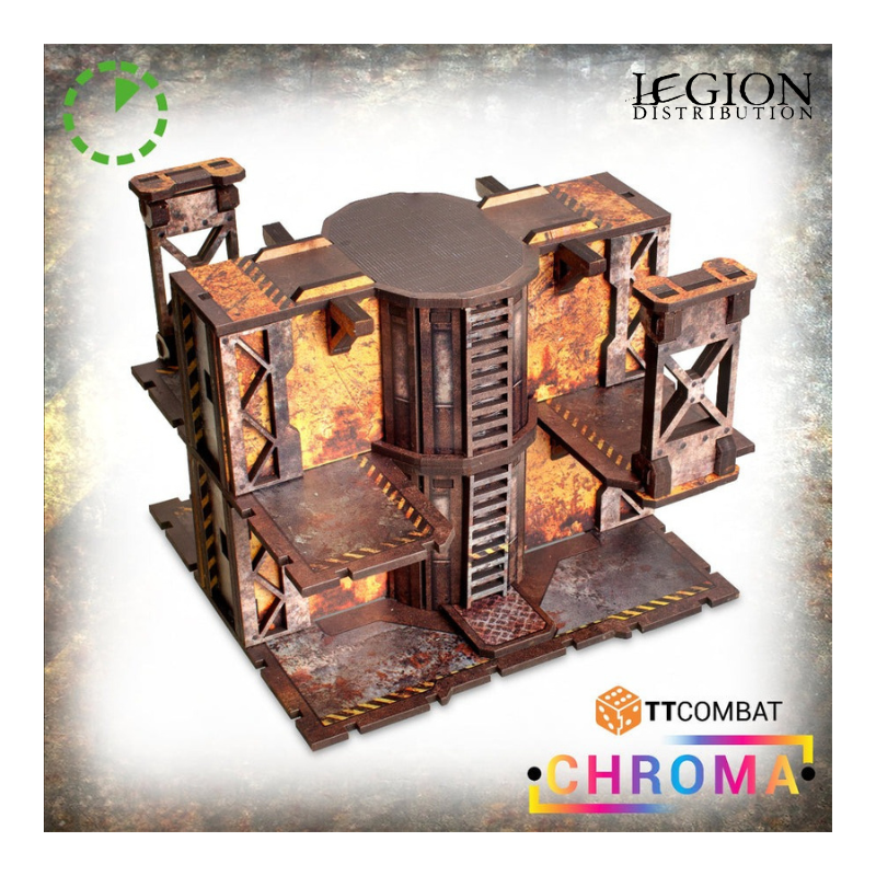 TT Combat - Chroma - Wonderhive Arcology (Yellow) Prépeint (Précommandes sortie en avril 2026)