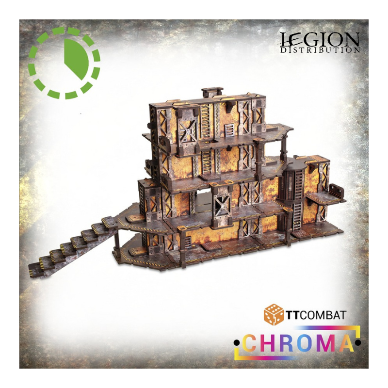 TT Combat - Chroma - Wonderhive Arcology (Yellow) Prépeint