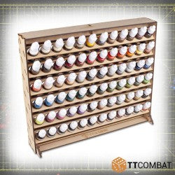 TTCOMBAT & VALLEJO / ARMY PAINTER PAINT RACK 72