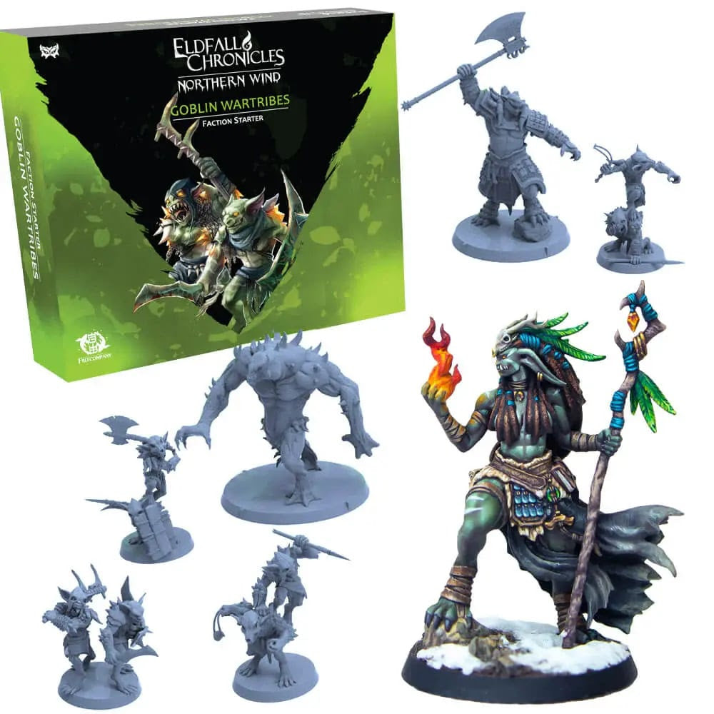 Eldfall Chronicles : Goblin Wartribe Expansion / Faction Starter en Anglais (Précommandes disponible courant février)