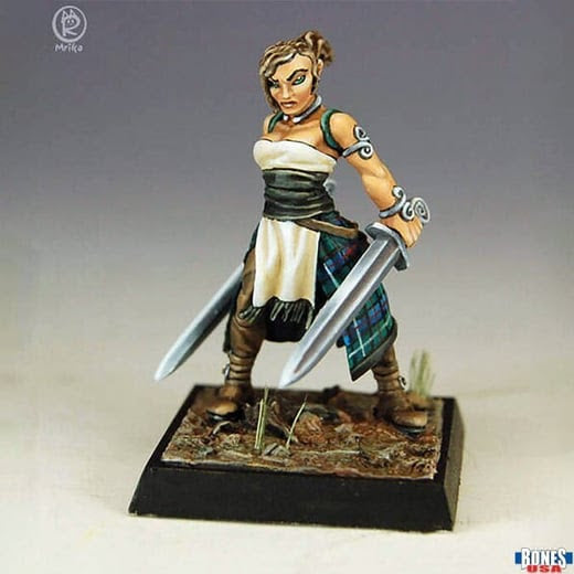 Reaper Miniatures : Female Barbarian (Disponible en mai)