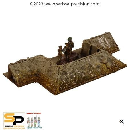 Sarissa Précision Trench System : Trench Firing Position (Précommandes disponible en janvier)