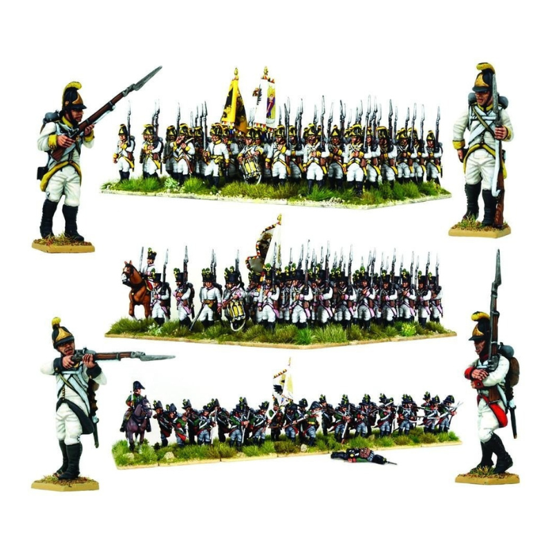 Victrix Miniatures 28mm Napoléonienne - Austrian Napoleonic Infantry 1798-1809