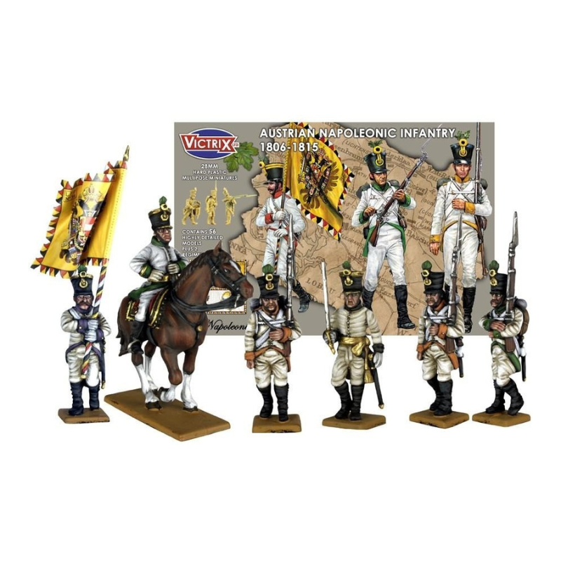 Victrix Miniatures 28mm Napoléonienne - Austrian Napoleonic Infantry 1806-1815