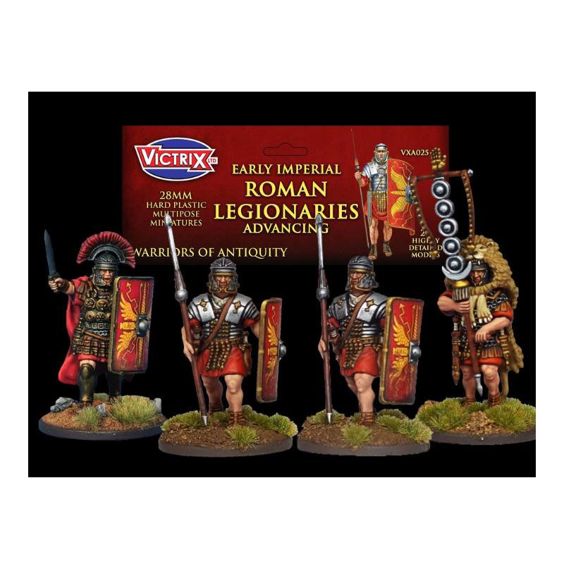 Victrix Miniatures 28mm Antiquité - Early Imperial Roman Legionaries Attacking