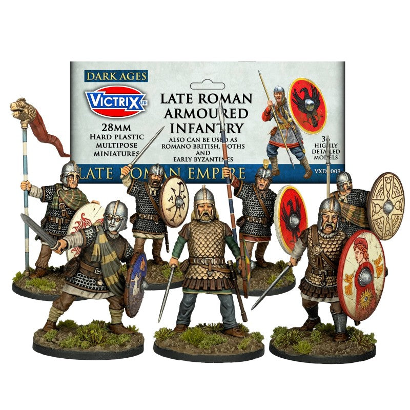 Victrix Miniatures 28mm Moyen Âge - Late Roman Armoured Infantry