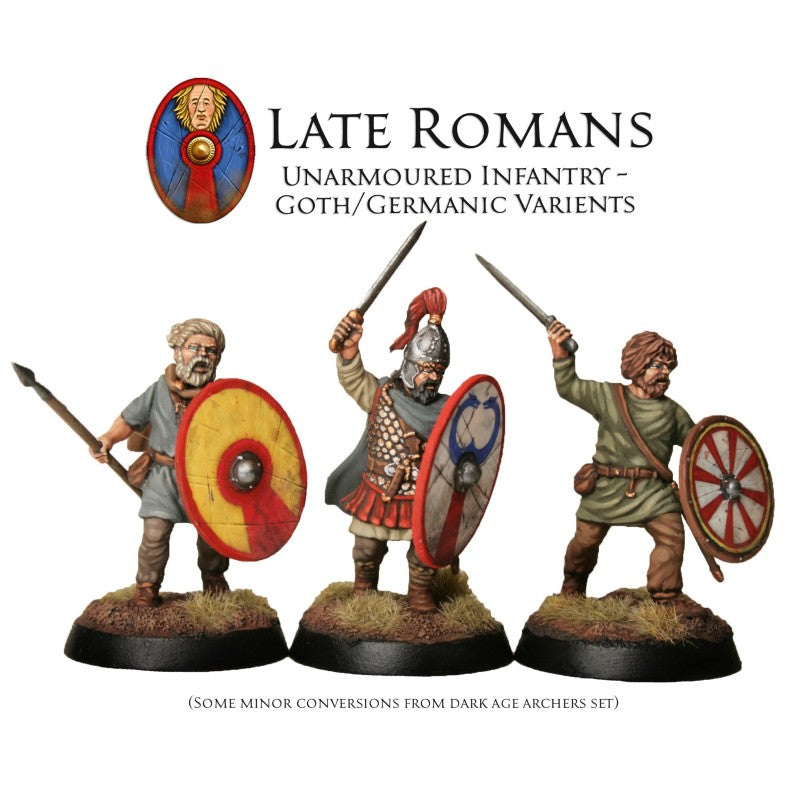 Victrix Miniatures 28mm Moyen Âge - Late Roman Unarmoured Infantry