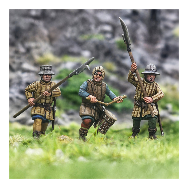 Victrix Miniatures 28mm Médiéval - Medieval Foot Sergeants