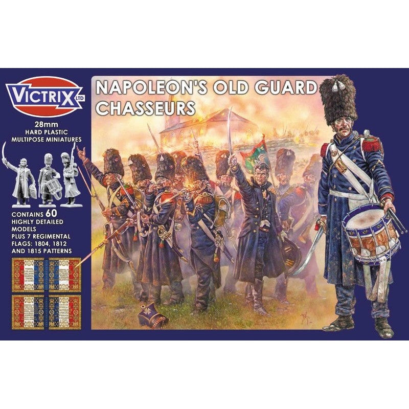 Victrix Miniatures 28mm Napoléonienne - Napoleon's French Old Guard Chasseurs