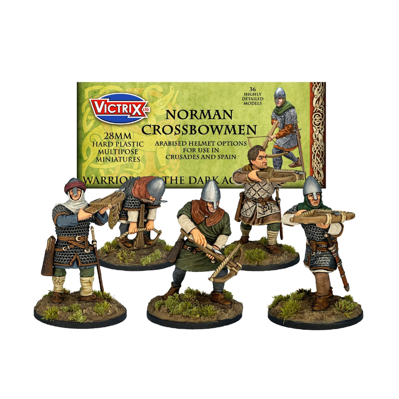 Victrix Miniatures 28mm Moyen Âge - Norman Crossbowmen