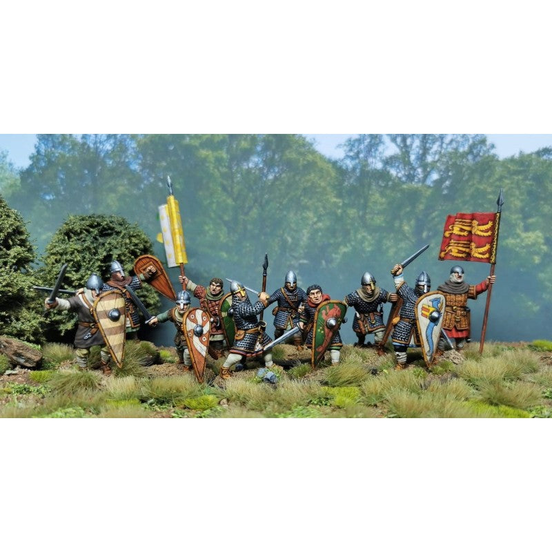 Victrix Miniatures 28mm Moyen Âge - Norman Infantry Skirmish Pack