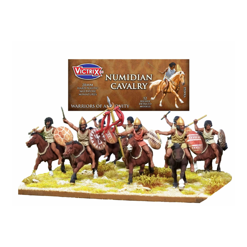 Victrix Miniatures 28mm Antiquité - Numidian Cavalry